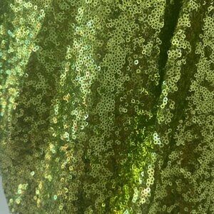 Zhivago Adenine Dress Lime Green XS NEW WITH TAGS Shoulder pads Sequine US 2